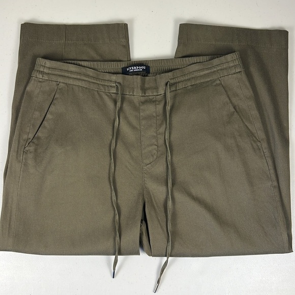 Liverpool Culotte Pull-on Pant Drawstring Waist Excellent Condition - Picture 2 of 9